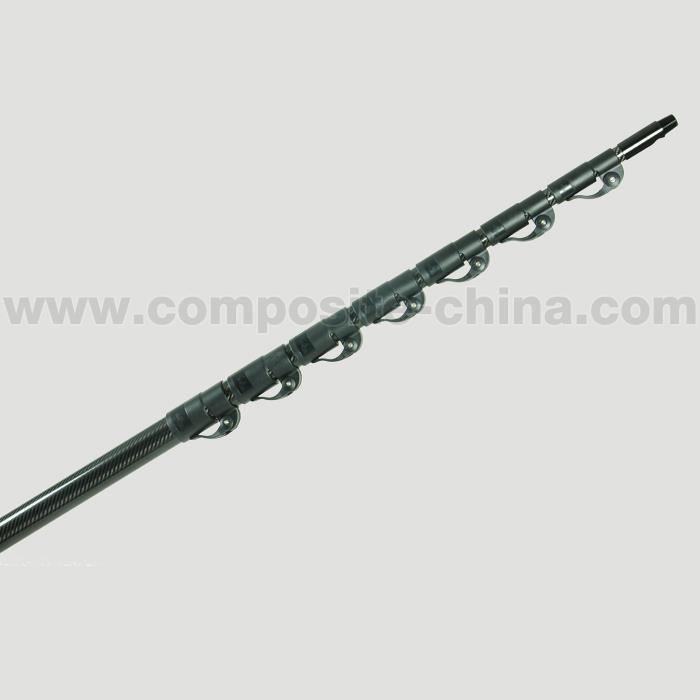 Teleskopické čisticí tyče z uhlíkových vláken